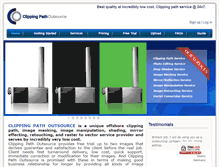 Tablet Screenshot of clippingpathoutsource.com